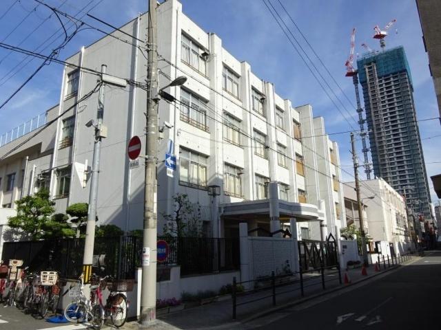 大阪市立豊崎本庄小学校：531m