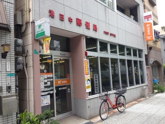 港田中郵便局：90m