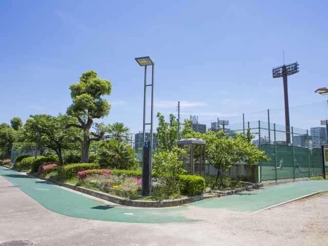 真田山公園：693m