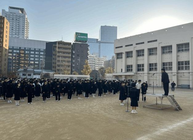 大阪市立大淀中学校：936m