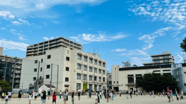 大阪市立中津小学校：1257m