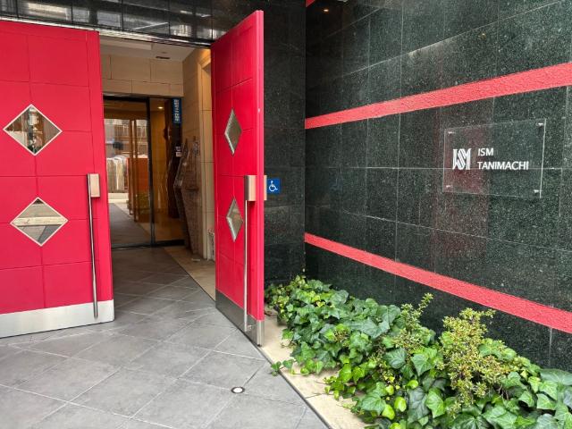 大阪市中央区安堂寺町マンション エントランス