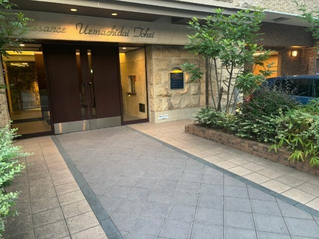 大阪市中央区東平マンション エントランス