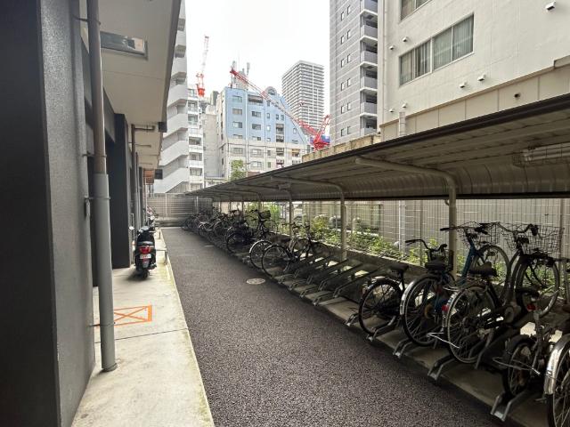 大阪市中央区南久宝寺町マンション 駐車場