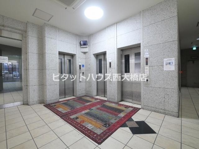 大阪市中央区高津マンション エントランス