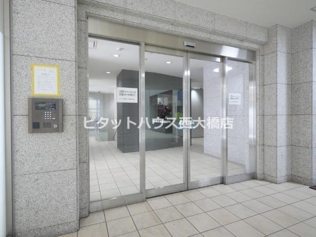 大阪市中央区高津マンション エントランス