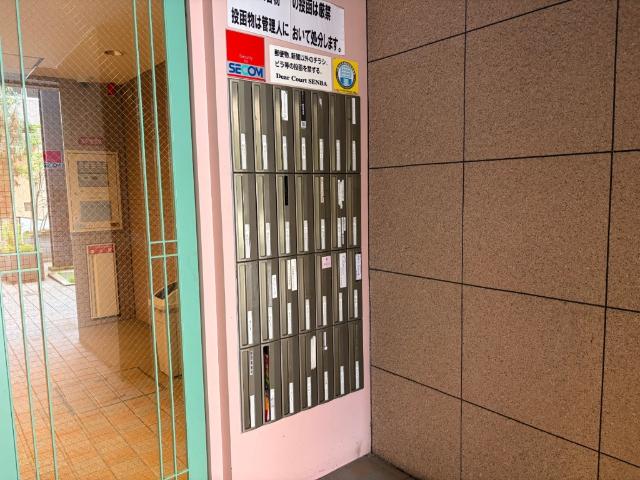 大阪市中央区博労町マンション エントランス