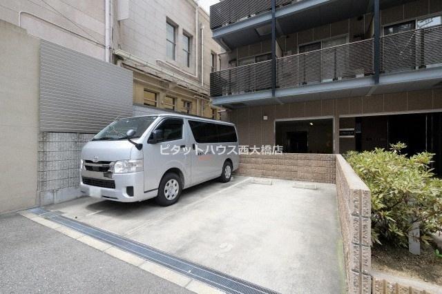 大阪市中央区南船場マンション 駐車場