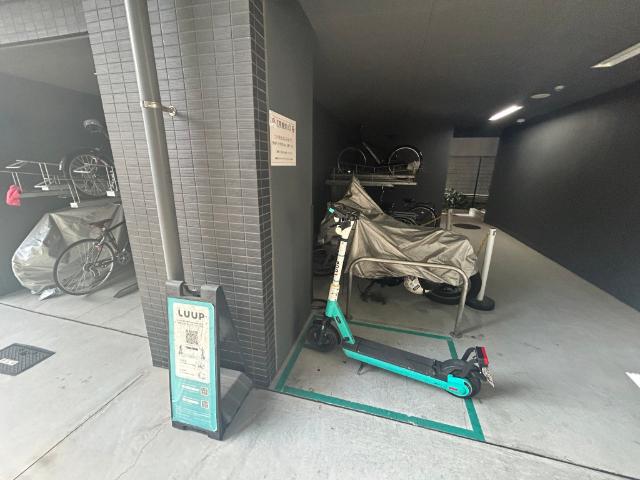 大阪市西区南堀江マンション 駐車場