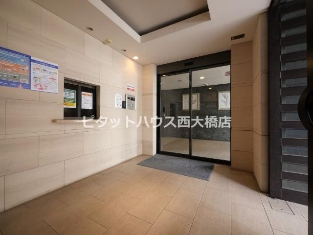 大阪市西区江戸堀マンション エントランス