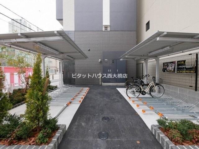 大阪市西区北堀江マンション 駐車場