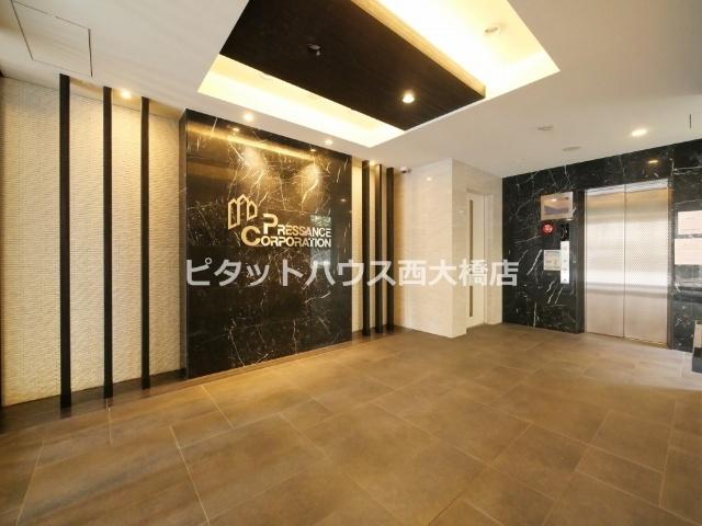 大阪市西区新町マンション エントランス
