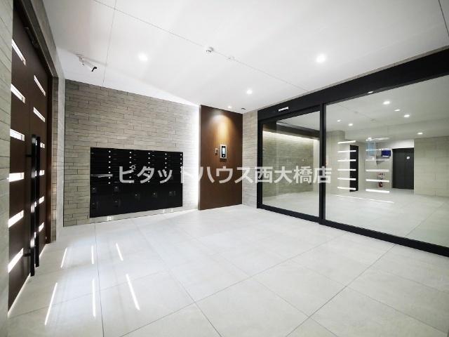大阪市西区新町マンション ロビー