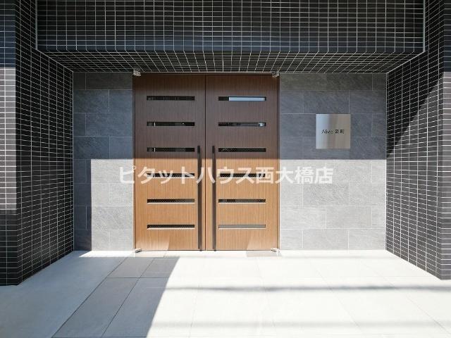 大阪市西区新町マンション エントランス
