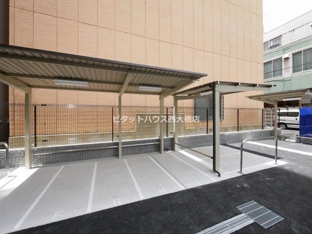 大阪市西区南堀江マンション 駐車場