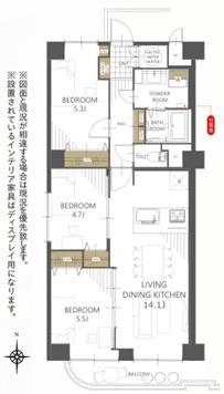 西長堀ハイデンス 間取り図画像