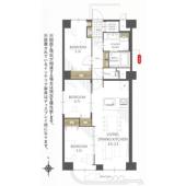 西長堀ハイデンス 間取り図画像