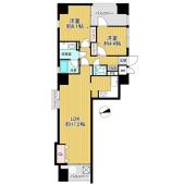 ベルデフラッツ阿波座 間取り図画像