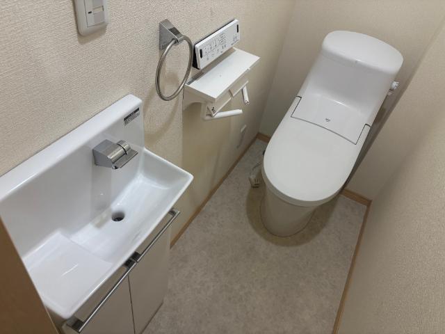 東住吉区照ヶ丘矢田３丁目　戸建て トイレ