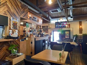 お洒落な店内