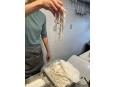 手揉み麺 手揉み前