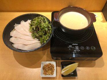 鶏白湯　塩　つけ?