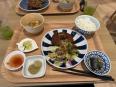 地元産なす尽くしの定食