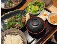 究極のレバにら炒め定食