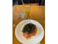日替わりランチの明太パスタです！