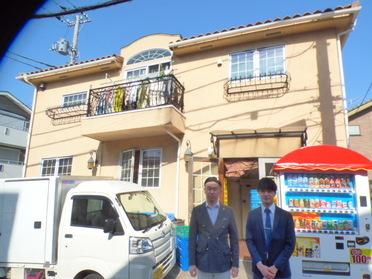 とても気さくな代表様と写真を撮らせて頂きました！