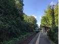 無人駅です。