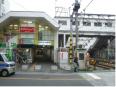 新井薬師前駅の北口です。